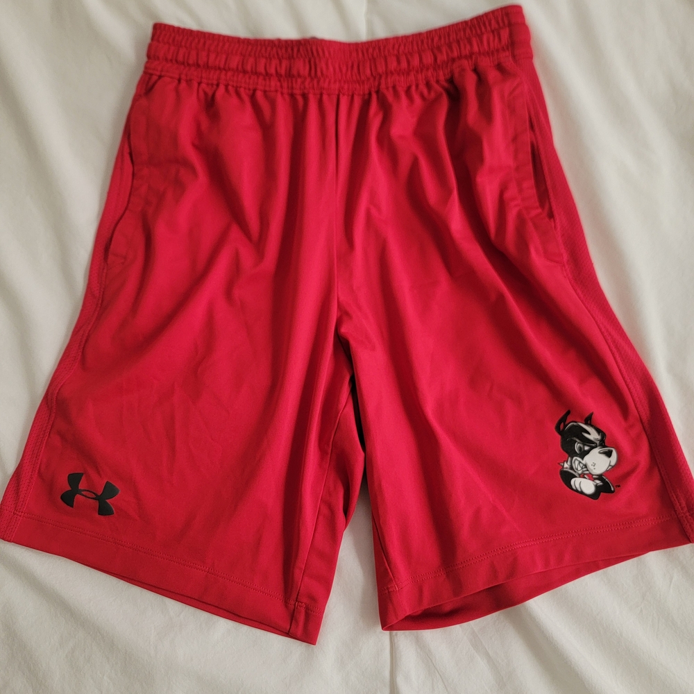 Under Armour Red Men's Shorts Boston University BU Size S